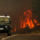 Incendio forestal en El Payo (Salamanca) en nivel 2
