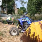 Lugar del accidente del quad con un fallecido en Soria.
