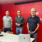 Rueda de prensa del secretario general del PSOE de Salamanca, David Serrada