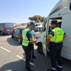 Dispositivo de la Guardia Civil en la rave de en Salvatierra de Tormes en Salamanca.