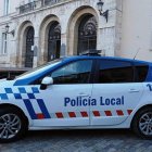 Coche de la Policía Local de Palencia, imagen de archivo.