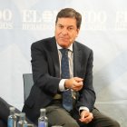 El consejero de Hacienda y portavoz de la Junta de Castilla y León, Carlos Fernández Carriedo