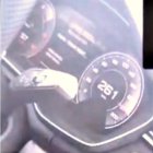 Imagen del coche a 260 kilómetros por hora