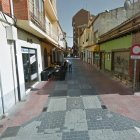 La calle Sancti Spiritus en Benavente.