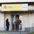 Oficina de desempleo, en una foto de archivo.