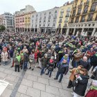 Manifestación para reivindicar la reapertura del directo Madrid-Aranda de Duero-Burgos.