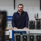 Aarón Molina, director técnico de la empresa HOTTA en Soria