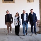 Carlos Martínez, Iratxe García, José Luis Rodríguez Zapatero y Óscar Puente