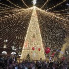 Encendido del alumbrado navideño de la ciudad