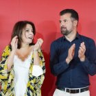 Adriana Lastra y Luis Tudanca, en una imagen de archivo.