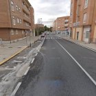 Carretera de Villacastín, a la altura del número 11, en Segovia.