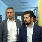 Una imagen de archivo de Javier Izquierdo y Luis Tudanca