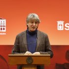 El secretario general del PSOE de Castilla y León, Carlos Martínez.