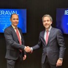 César Pontvianne y  Ramón Polvorosa firman la escritura de integración de la sociedad de garantía cántabra