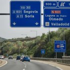 VA-30, a la altura de la N-601, en Valladolid