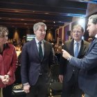 Dolors Montserrat, Alberto Núñez Feijóo, Alfonso Fernández Mañueco y Raúl de la Hoz.