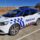 Vehículo de la Policía Local de Palencia.
-