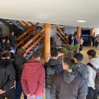 Minuto de silencio en la Universidad Pontificia de Salamanca por la muerte de un padre de un alumno en Adamuz