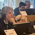 Carlos Martínez, durante su participación en el Comité de las Regiones.