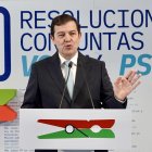 El presidente del PP de Castilla y León y candidato a la reelección al frente de la Junta, Alfonso Fernández Mañueco.