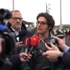 José María Figaredo en el acto de VOX por la voladura de Compostilla.