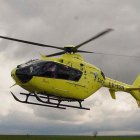 Imagen de archivo de un helicóptero sanitario