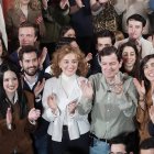 Alfonso Fernández Mañueco participa en un acto con jóvenes en Valladolid.