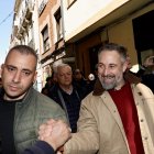 El presidente de Vox, Santiago Abascal, en Astorga.