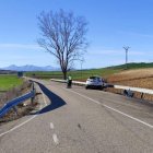 Lugar del accidente mortal el Palencia.