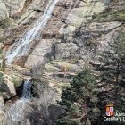 Rescate en la cascada del Chorro Grandes, en Palazuelos de Eresma