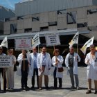Huelga de médicos en Valladolid en una imagen de archivo