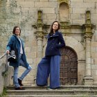 Sofía Cifuentes y Marta Cerulla, impulsoras de Facendera Arribes, en la comarca de Vitigudino.