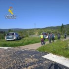 Operativo de búsqueda desplegado en la sierra de Prádena.