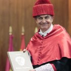 Acto académico de investidura de Rodríguez Zapatero como Honoris Causa en la ULE.