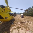 Operativo de rescate a un joven en Chorro de las Batuecas (Salamanca)