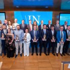 Foto de familia de la celebración de los premios Innovadores de El Mundo de Castilla y León