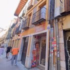 Número 15 de la calle Rúa de León, donde se produjo el suceso.