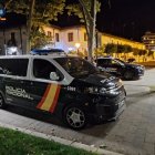 Furgón de la Policía Nacional.
