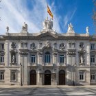 Fachada del Tribunal Supremo, órgano que ha inadmitido el recurso del condenado de Salamanca por violar a su mujer.