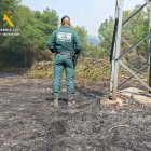 Un agente de la Guardia Civil