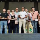 Premiados en la Fiesta Campesina en Santa Marina del Rey.