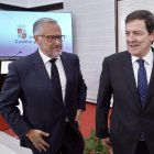 Carlos Pollán y Alfonso Fernández Mañueco.