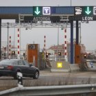 Peaje de la AP-71, uno de los que bonificará la Junta a partir de 2027.
