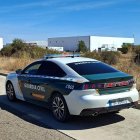 Vehículo de la Guardia Civil de Palencia.