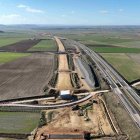 Obras de la Línea de Alta Velocidad Palencia-Cantabria.