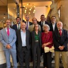 El consejero, Joaquín Antonio Pino, en el evento por la celebración de San Francísco de Asís en Ávila