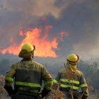 Imagen de archivo de un incendio ocurrido San Andrés y Ferral del Bernesga, en León