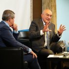 El alcalde de Valladolid, Jesús Julio Carnero, en la Conversaciones Políticas de El Mundo de Valladolid.