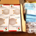 Donación de mascarillas y material sanitario de protección de empresas chinas a un vecino de La Bañeza (León).- ICAL