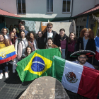 Un total de 18 jóvenes profesores internacionales ponen en marcha el proyecto socioeducativo 'Aula Go' promovido por la Fundación SM.- ICAL